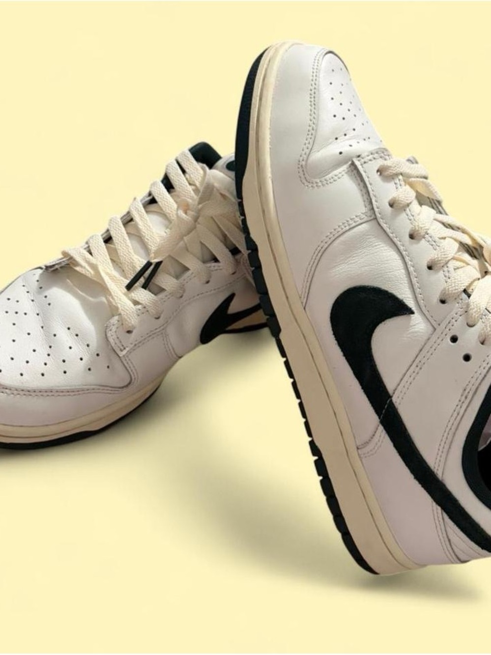 Forest Green & Cream Nike Dunks